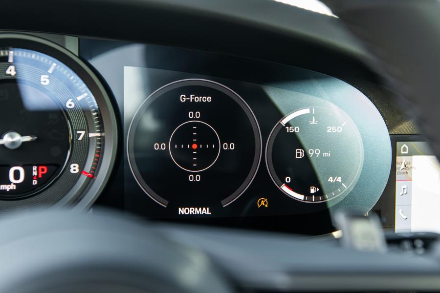 Панель приборов Porsche 911 Carrera Cabriolet (992) 2019 года  (NA) (фото 22 из 40)